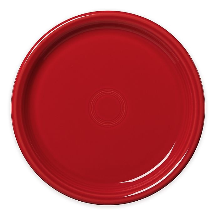 slide 1 of 3, Fiesta Bistro Dinner Plate - Scarlet, 1 ct