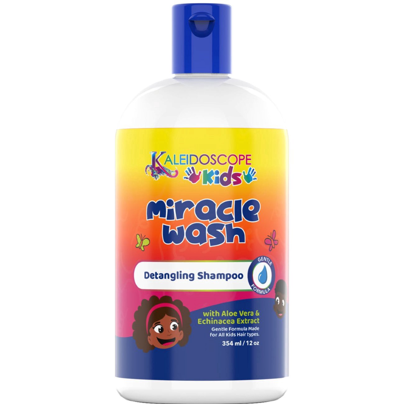 slide 1 of 1, Kaleidoscope Kids Miracle Wash Detangling Shampoo, 12 oz