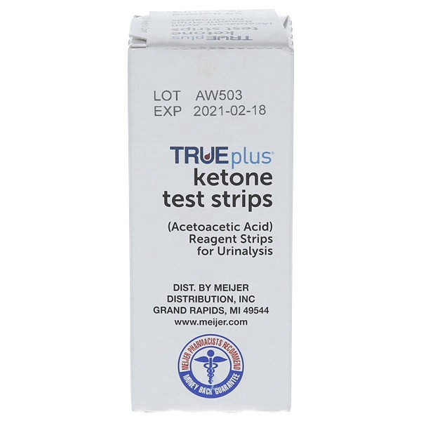 slide 8 of 13, Meijer True Plus Ketone Test Strips, 50 ct