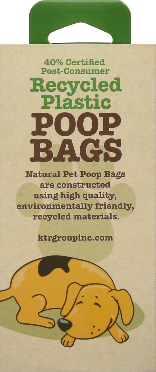 slide 7 of 10, Natural Pet Recycled Plastic Poop Bags Bag 120 ea, 120 ct