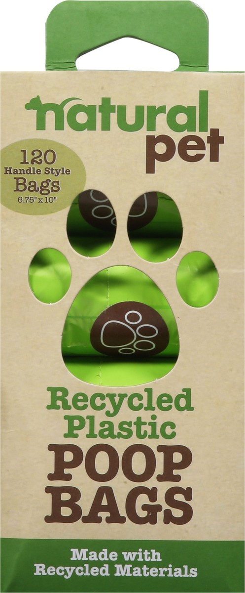 slide 6 of 10, Natural Pet Recycled Plastic Poop Bags Bag 120 ea, 120 ct