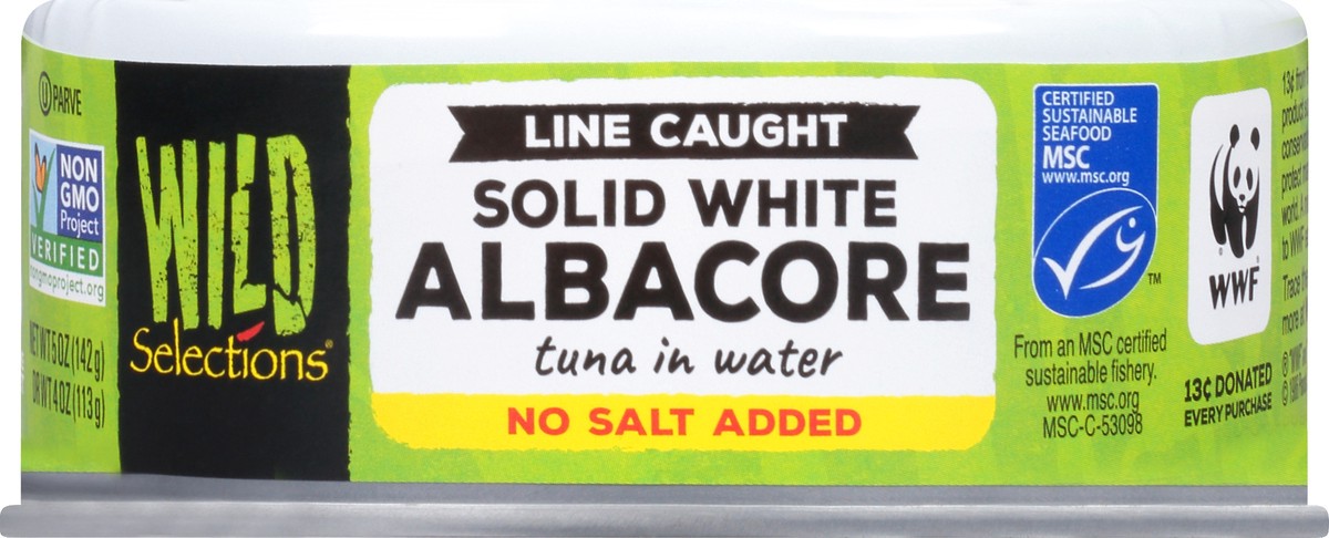 slide 3 of 5, Wild Selections Solid White Albacore Tuna In Water, 5 oz