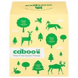 Caboo Tree Free 3-Ply Facial Tissues - 60 ea
