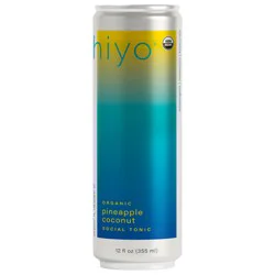 Hiyo Organic Social Pineapple Coconut Tonic 12 fl oz