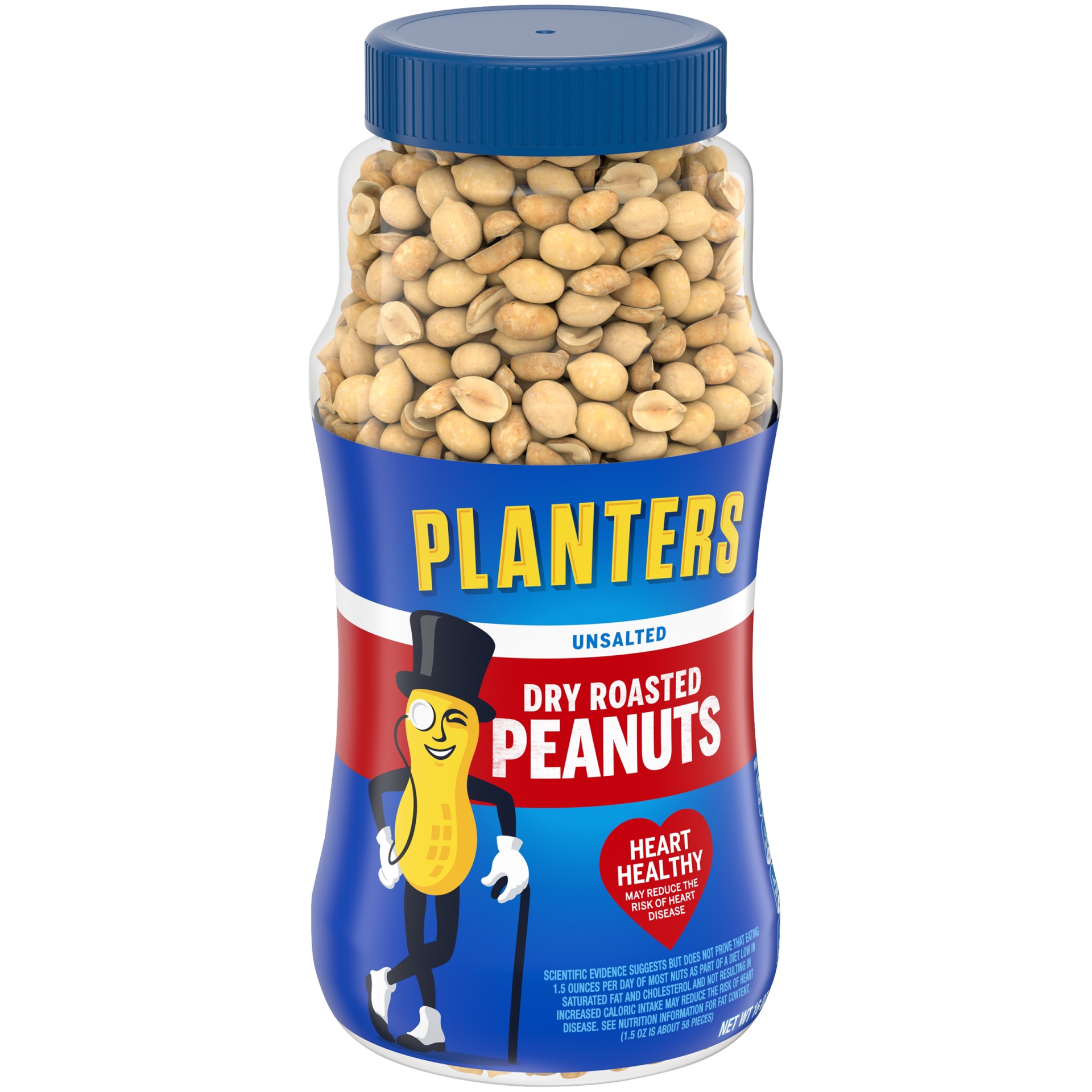 slide 9 of 13, Planters Unsalted Dry Roasted Peanuts, 16 oz