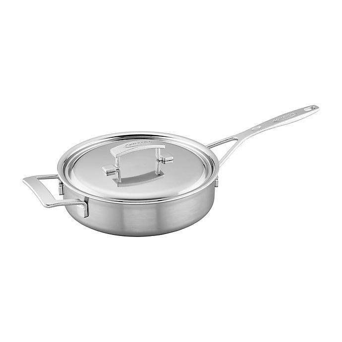 slide 1 of 1, Demeyere Industry5 Covered Saut Pan, 3 qt