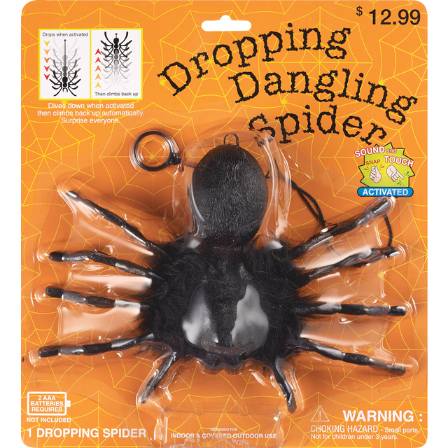 slide 1 of 1, Dropping Spider Clip Strip, 1 ct