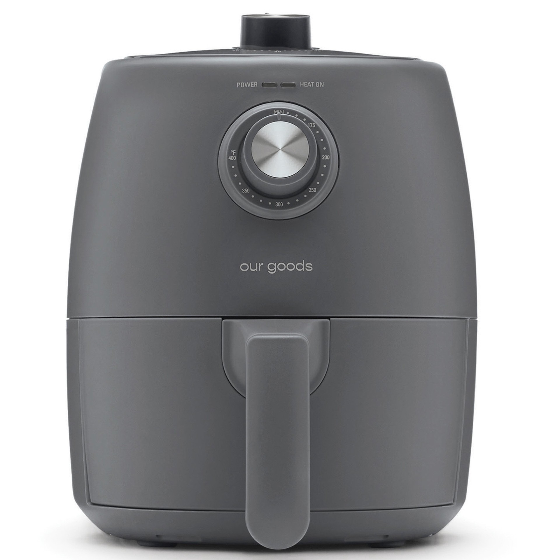 slide 1 of 1, our goods Air Fryer - Pebble Gray, 2 qt