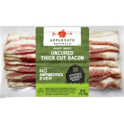 Applegate Natural Hickory Smoked Uncured Thick Cut Bacon