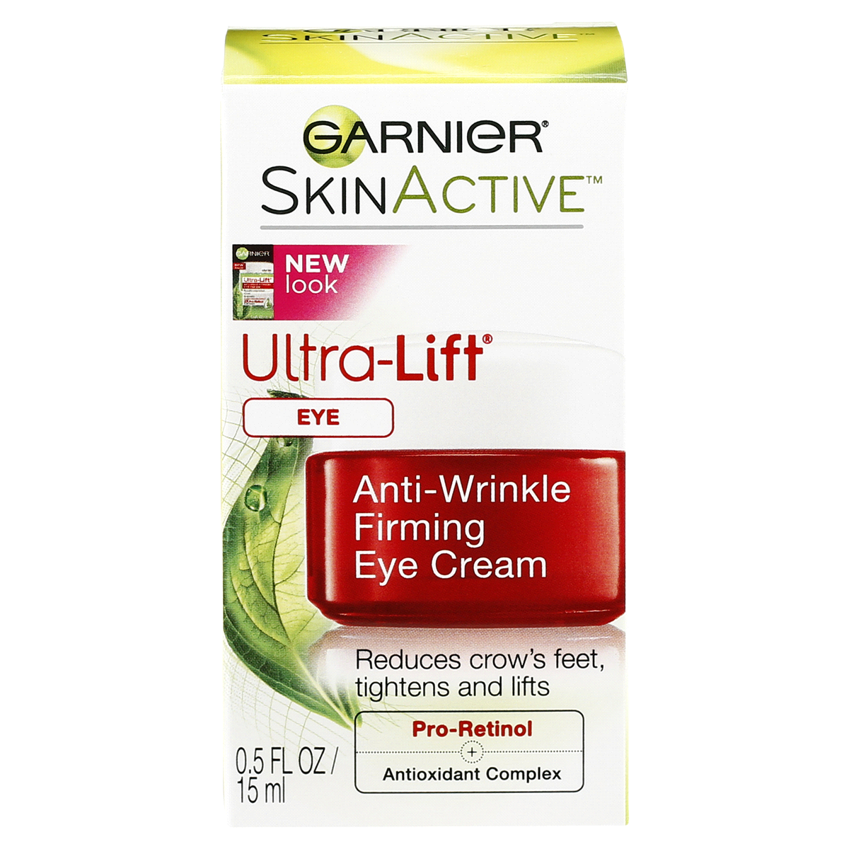 slide 1 of 7, Garnier SkinActive Ultra-Lift Anti-Wrinkle Firming Eye Cream, 0.5 fl oz