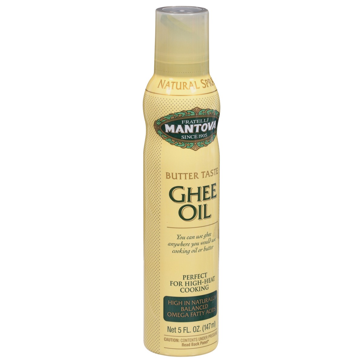 slide 6 of 9, Mantova Butter Taste Ghee Oil 5 fl oz, 5 fl oz