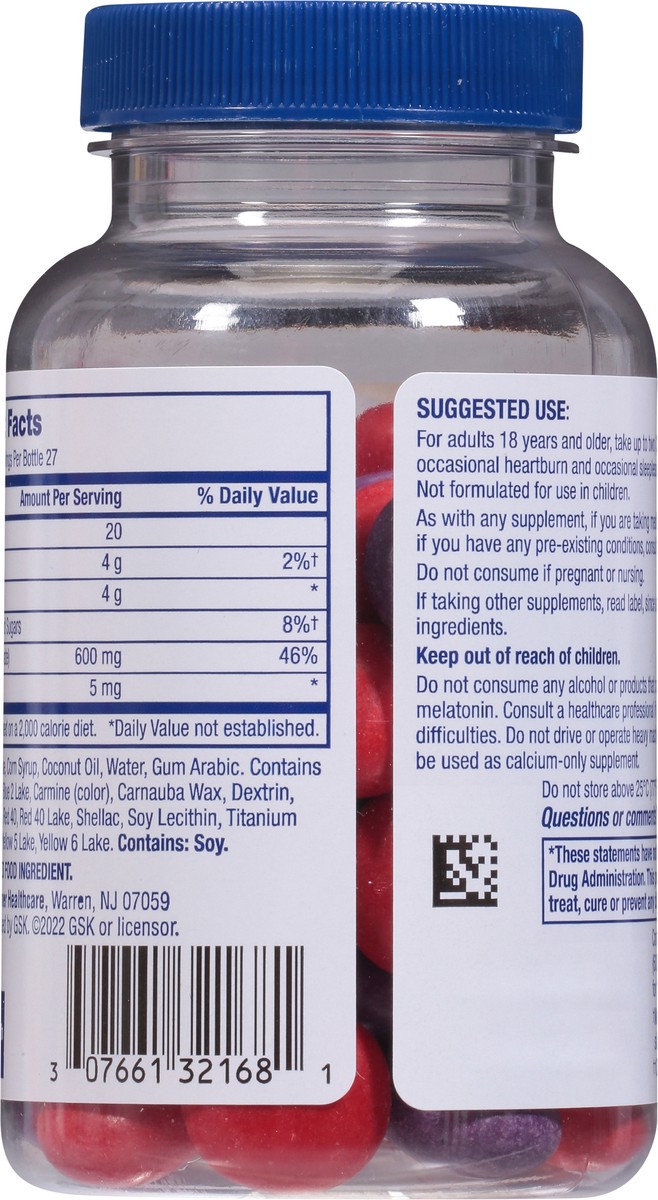slide 6 of 13, TUMS+ Heartburn+ Sleep Support Supplement with Melatonin for Heartburn and Sleep Support - 54 Count, 54 ct