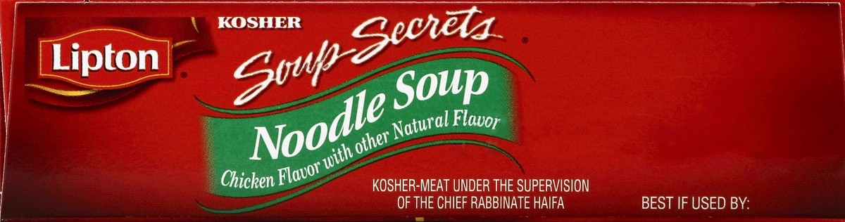 slide 2 of 4, Lipton Kosher Noodle Soup, 4.09 oz