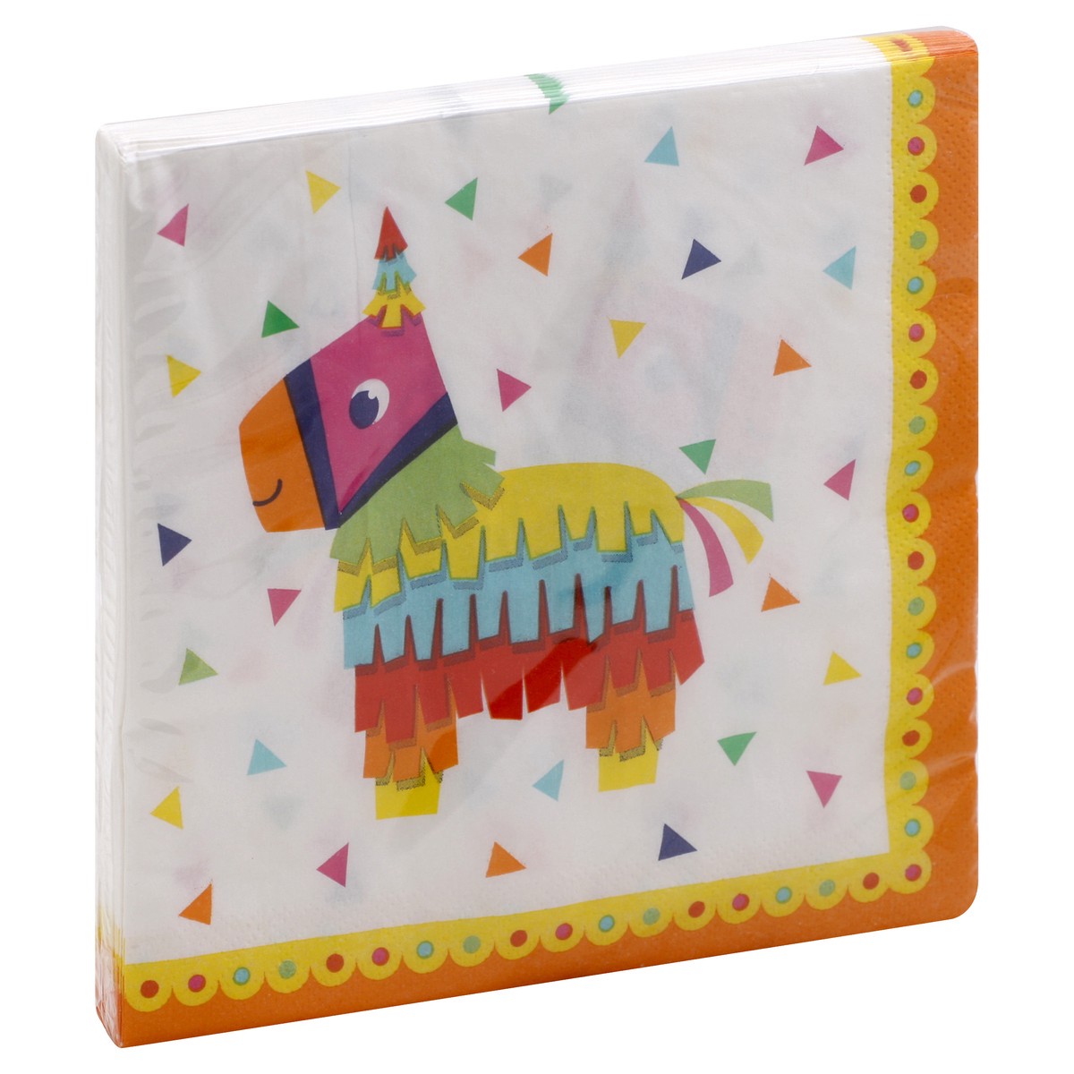 slide 8 of 8, Party Creations Creative Converting Fiesta Fun Lunch Napkin, 16 ct