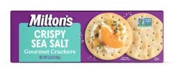 Milton's Gourmet Crackers, Crispy Sea Salt