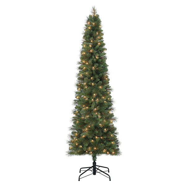 slide 1 of 1, Christmas Pencil Tree, 7 ft