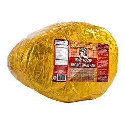 Berkwood Farms Berkshire Spiral Sliced Honey Glazed Bone-In Half Ham