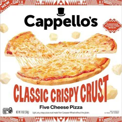 Cappello's Classic Crispy Crust Five Cheese Frozen Pizza - 18 oz