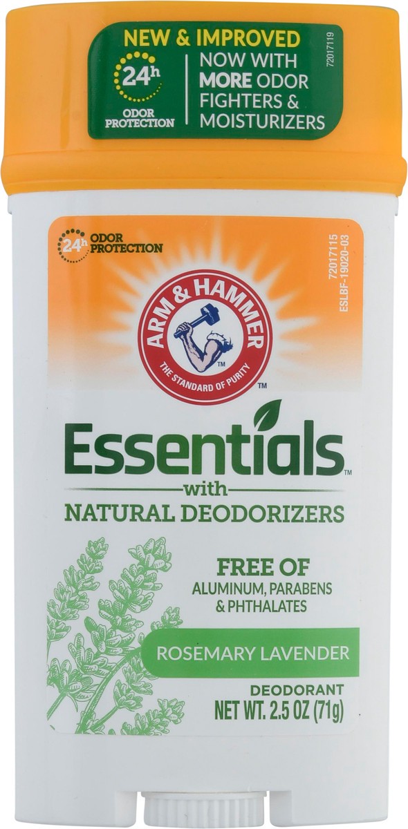 slide 1 of 4, ARM & HAMMER Essentials Rosemary Lavender Deodorant 2.5 oz, 2.5 oz