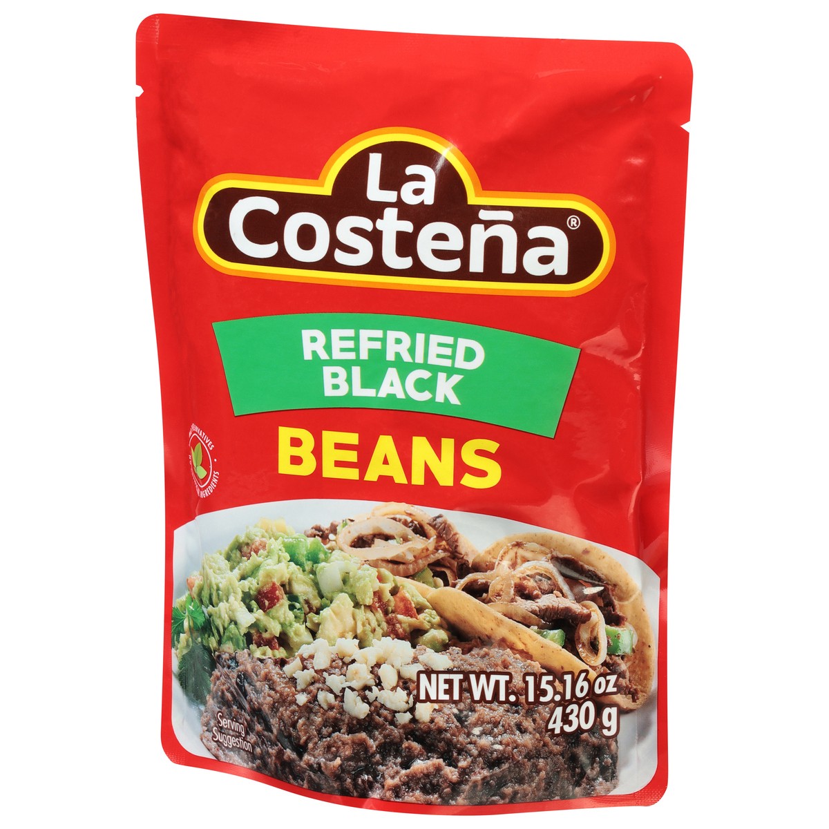 slide 3 of 9, La Costeña Refried Black Beans 15.16 oz, 15.16 oz