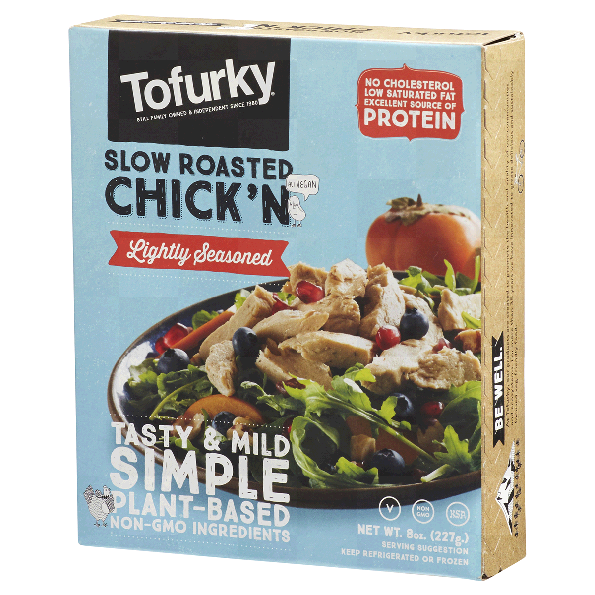 Tofurky Organic Lightly Seasoned Slow Roasted Chick'n 8 oz Shipt