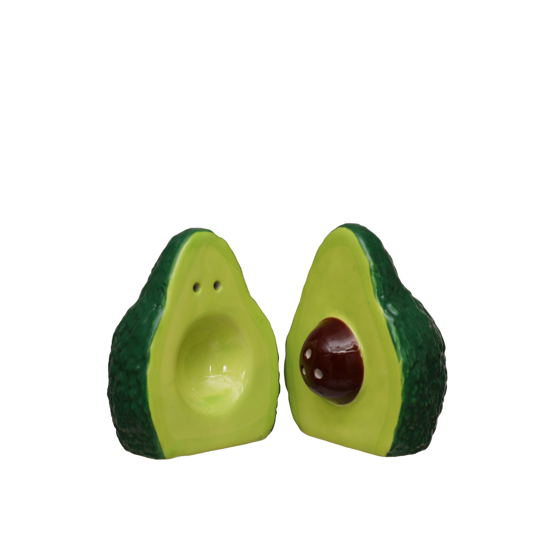 slide 2 of 3, Avocado Salt & Pepper Shaker Set By Ashland, 3 in