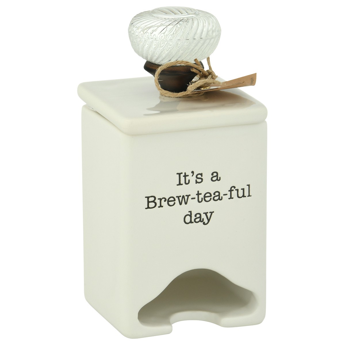 slide 8 of 9, Mud Pie Circa Tea Bag Caddy 1 ea, 1 ct