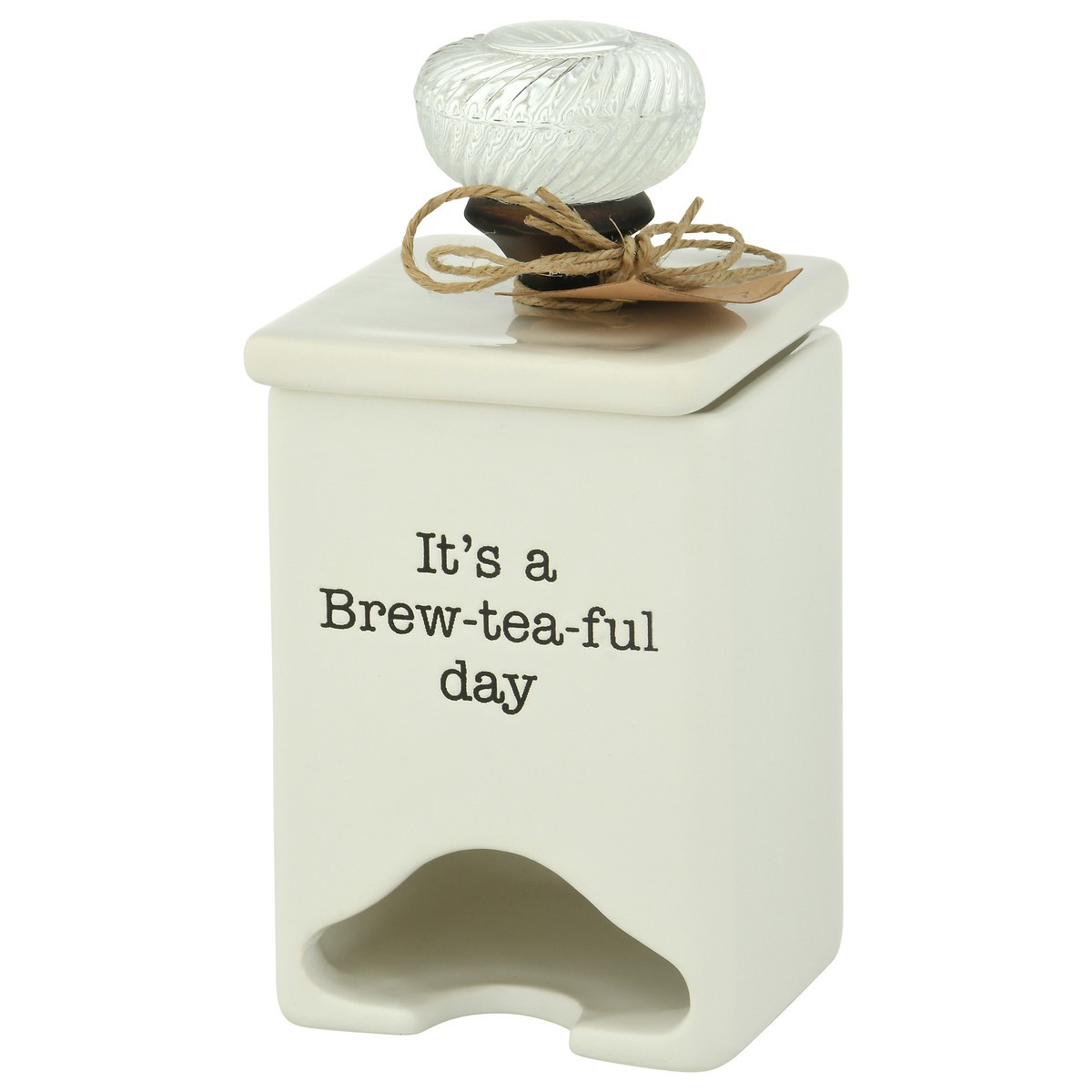 slide 6 of 9, Mud Pie Circa Tea Bag Caddy 1 ea, 1 ct