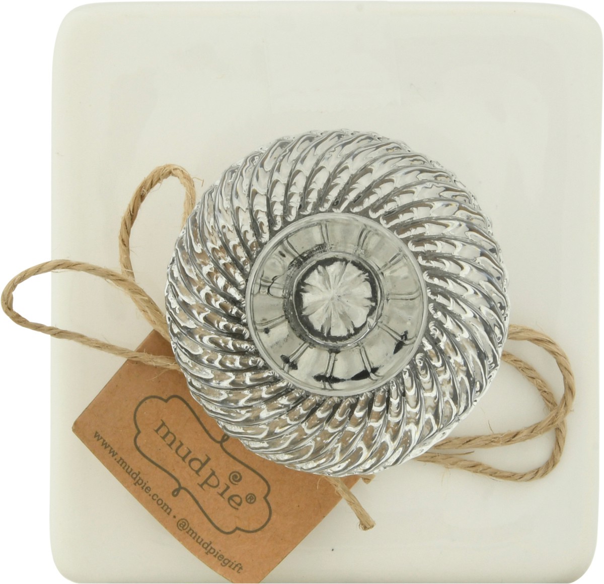 slide 3 of 9, Mud Pie Circa Tea Bag Caddy 1 ea, 1 ct