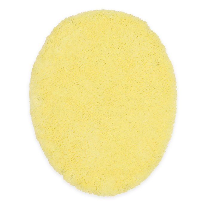 slide 1 of 1, Wamsutta Ultra-Soft Elongated Toilet Lid Cover - Lemon, 1 ct