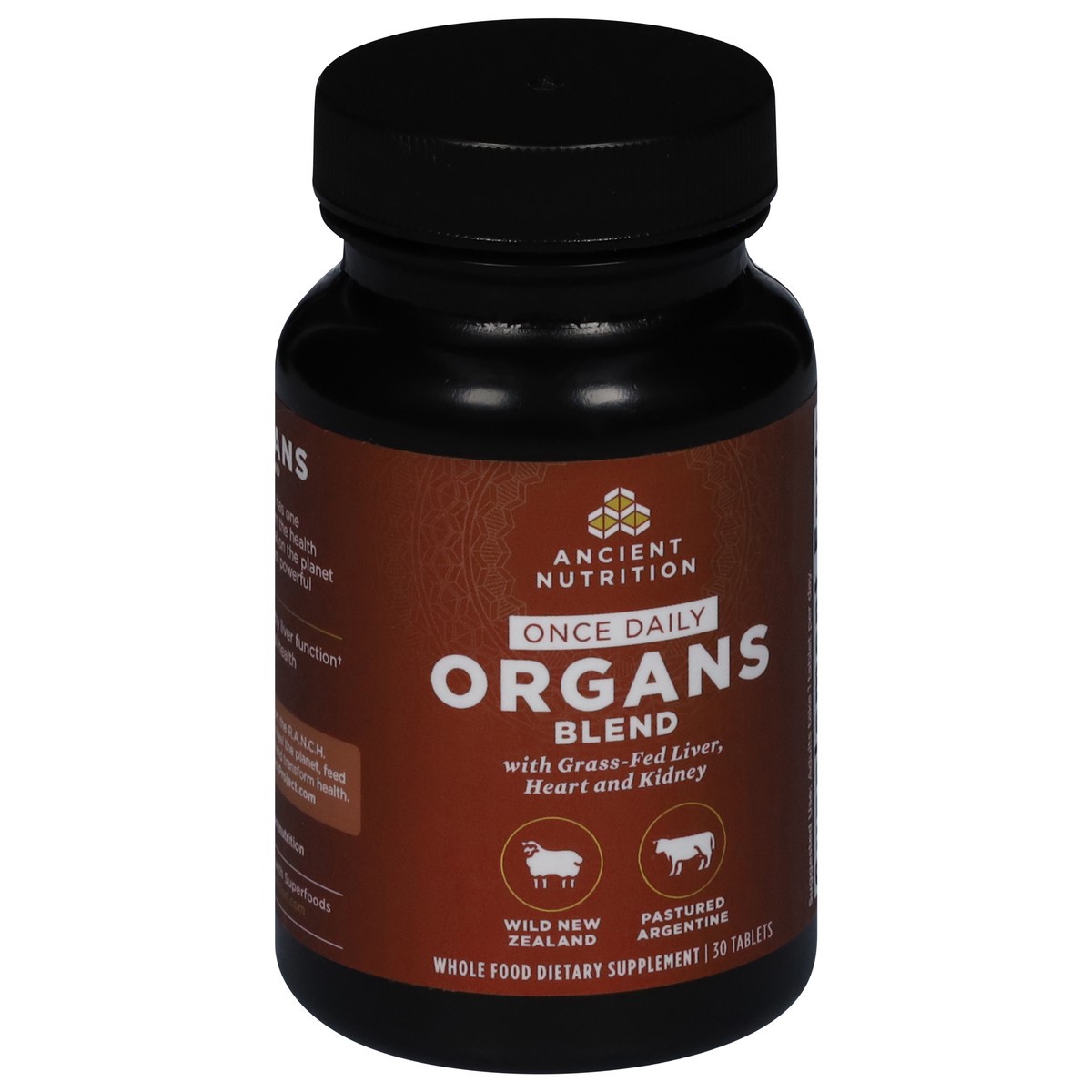 slide 6 of 13, Ancient Nutrition Once Daily Organs Blend 30 Tablets, 30 ct