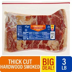 Kroger Hardwood Smoked Thick Cut Bacon