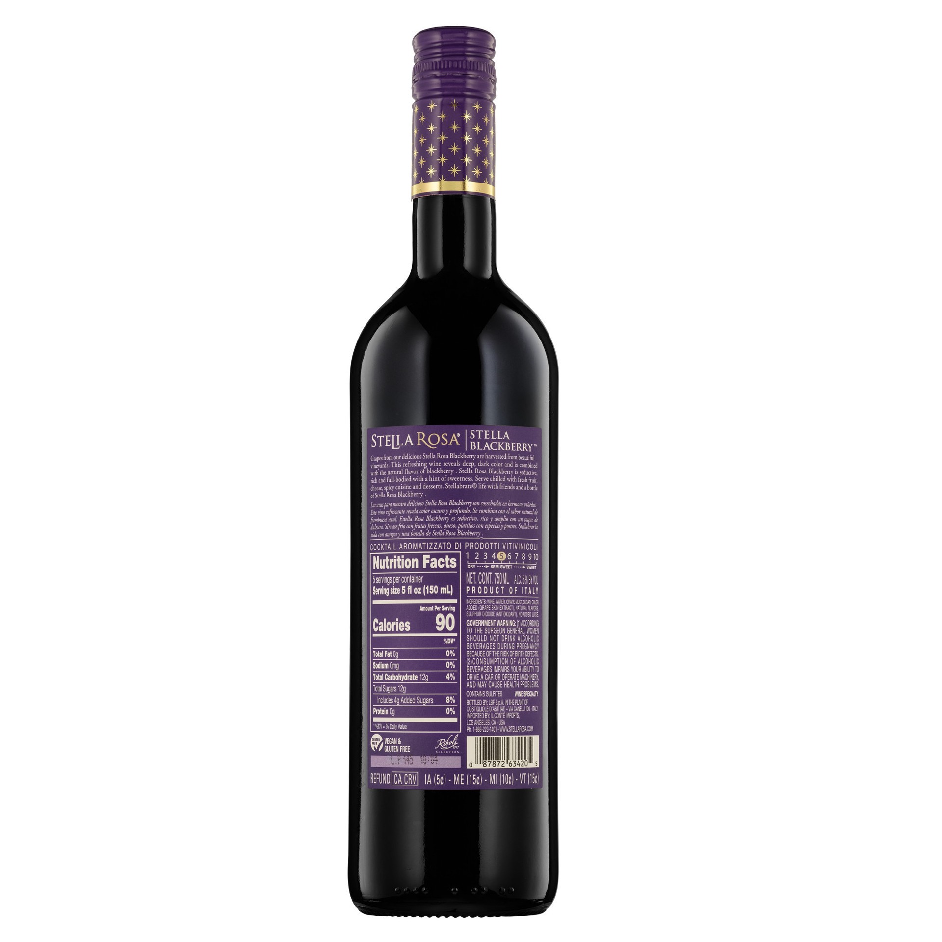 slide 4 of 9, Stella Rosa Blackberry 25.4 fl oz, 25.4 fl oz