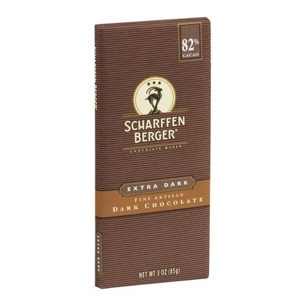 slide 1 of 2, Scharffen Berger Dark Chocolate, Extra Dark, 3 oz