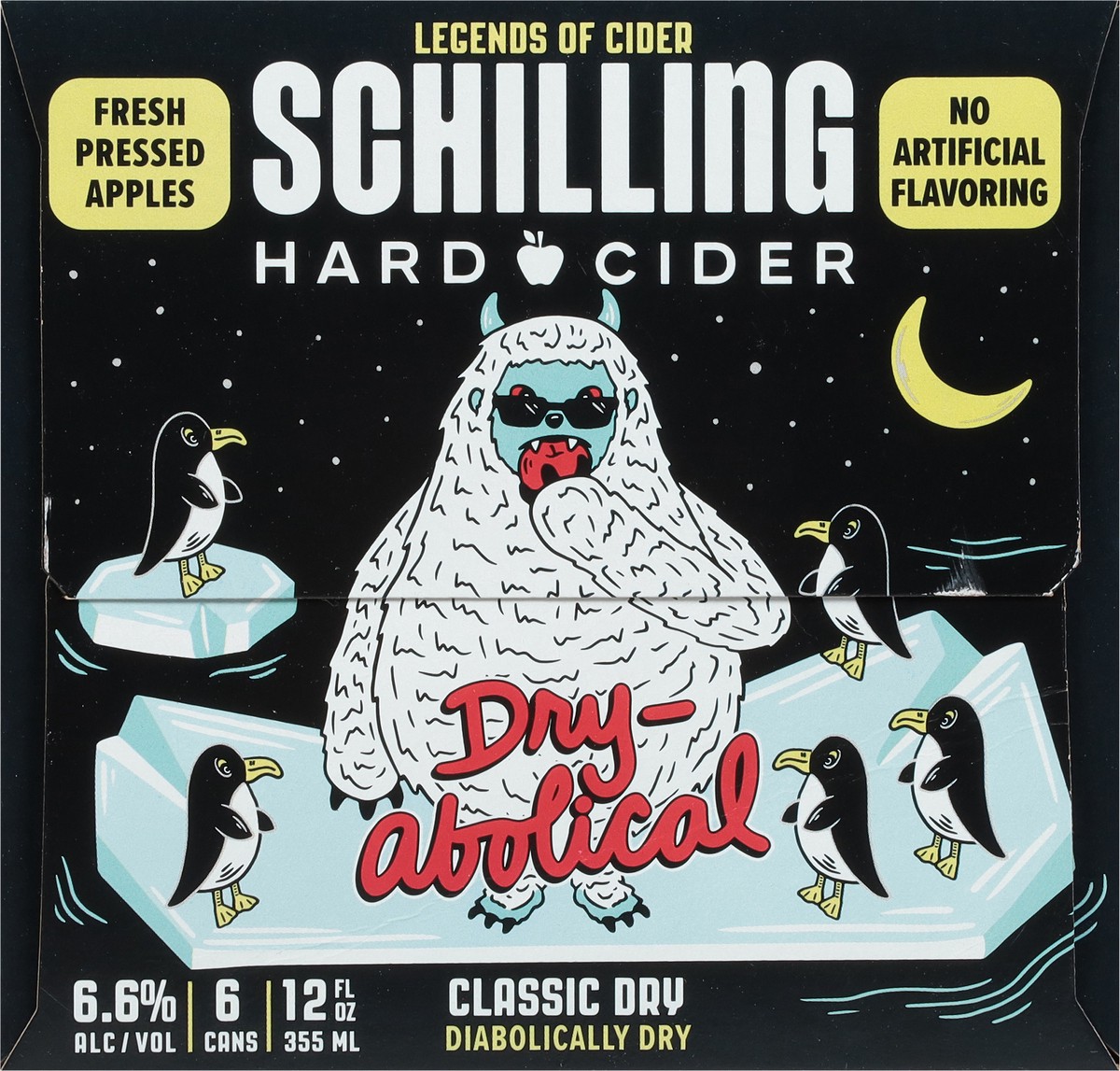 slide 5 of 14, Schilling Classic Dry Dry--Abolical Hard Cider 6 - 12 fl oz Cans, 6 ct; 12 oz