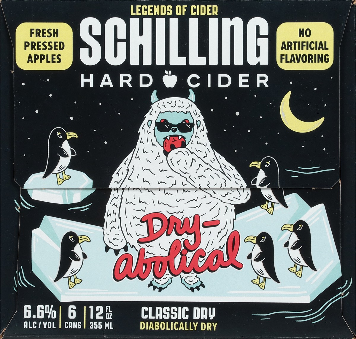 slide 2 of 14, Schilling Classic Dry Dry--Abolical Hard Cider 6 - 12 fl oz Cans, 6 ct; 12 oz