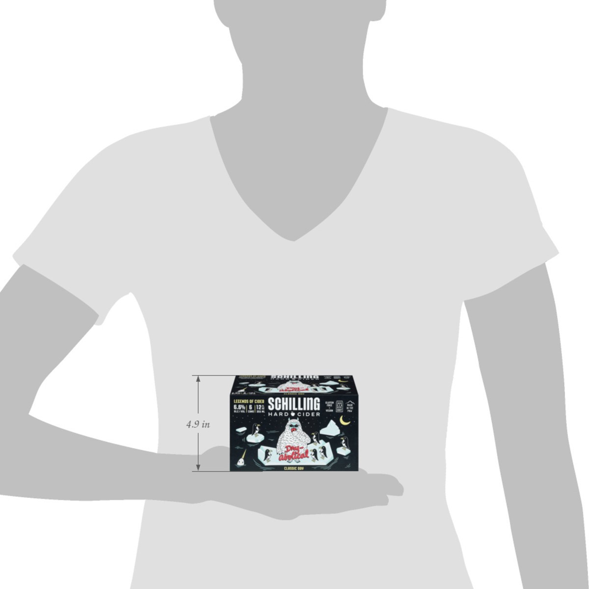 slide 12 of 14, Schilling Classic Dry Dry--Abolical Hard Cider 6 - 12 fl oz Cans, 6 ct; 12 oz