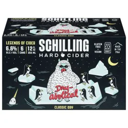 Schilling Classic Dry Dry--Abolical Hard Cider 6 - 12 fl oz Cans