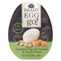 slide 1 of 1, Crystal Farms Ready Egg Go Egg With Pistachios & Cheddar Cheese, 3.75 oz