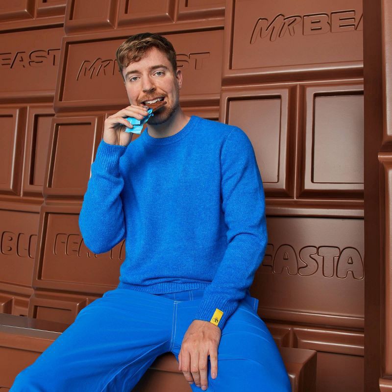 slide 2 of 3, Feastables MrBeast Halloween Milk Chocolate Bars - 9.9oz/8pk, 280 gram