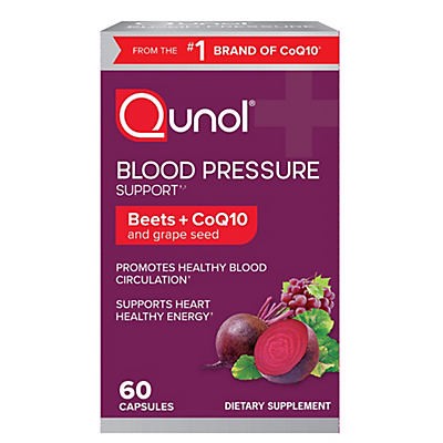 Qunol Blood Pressure Support Capsules 60 ct | Shipt