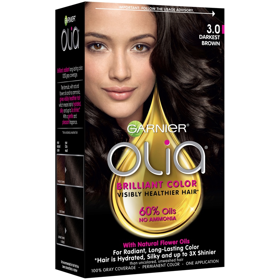 Garnier Olia 1.0 Black Permanent Hair Color 1 ct | Shipt