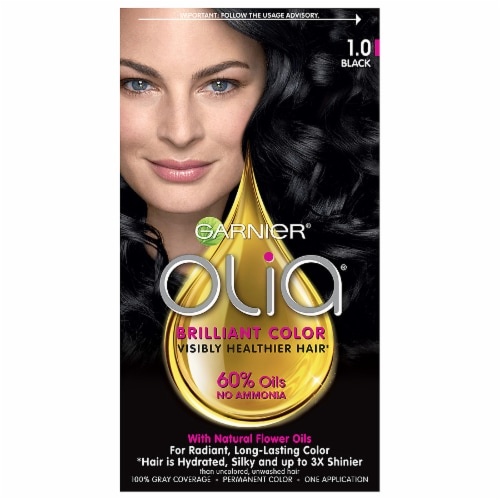 Garnier Olia 1.0 Black Permanent Hair Color 1 ct Shipt