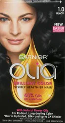 Olia Brilliant Color Black 1.0 Permanent Hair Color 1 ea