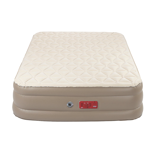 slide 1 of 1, Coleman Queen Airbed with Built in Pump & Pillow Top, Queen Size