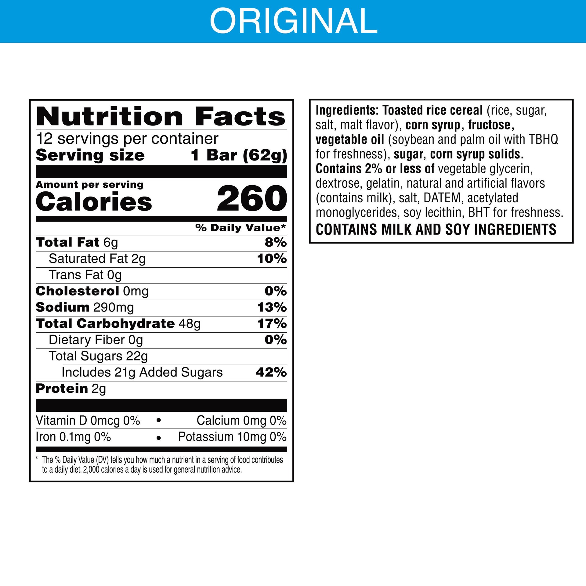 slide 3 of 5, Kellogg's Rice Krispies Treats Large Marshmallow Snack Bars, Original, 26.4 oz, 12 Count, 26.4 oz