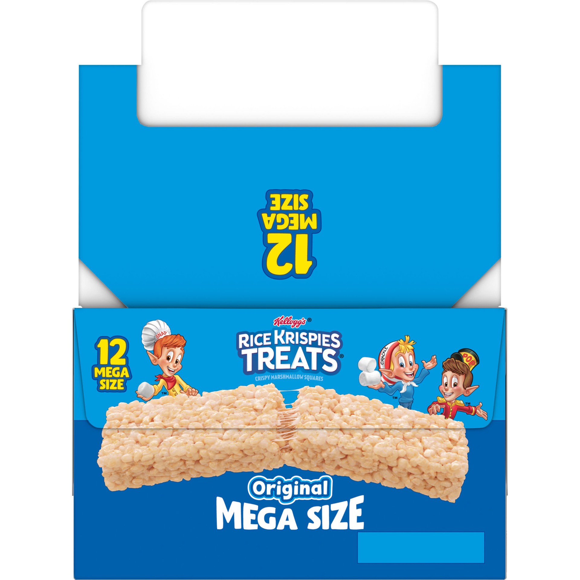 slide 4 of 5, Kellogg's Rice Krispies Treats Large Marshmallow Snack Bars, Original, 26.4 oz, 12 Count, 26.4 oz