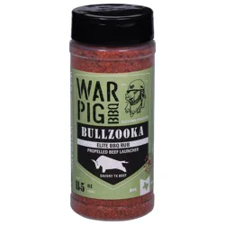 WarPig BBQ Elite Bullzooka BBQ Rub 11.5 oz