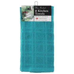 Ritz Teal Ultra Absorbent Kitchen Towels 2 Each