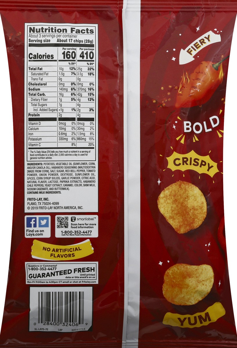 slide 8 of 8, Lay's Potato Chips 2.625 oz, 2.62 oz